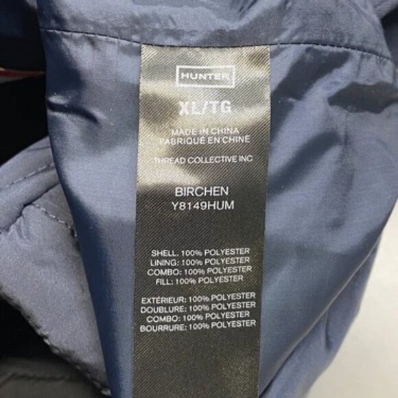 NEW HUNTER Jacket Night Sky Blue Size XL Birchen Premium 3-In-1 Hooded Full Zip - Picture 2 of 13